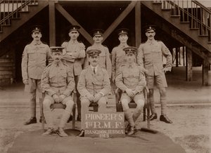 Die Pioniere des 1. Royal Munster Fusiliers, Rangoon, Burma, 1913 von Unbekannt