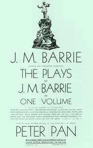 Die Stücke von J.M. Barrie in einem Band, 1928 von Unbekannt