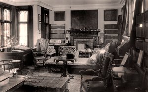 Das Arbeitszimmer des Dichters, Farringford House, 20. Jahrhundert