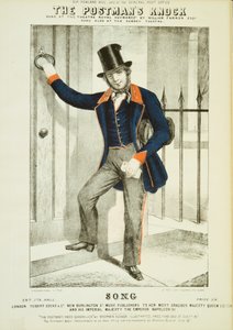 Der Postmanns-Klopf, ca. 1855 von Unbekannt