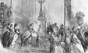 Der erste Besuch des Prinzen von Wales in Frankreich, 1855 von Unbekannt