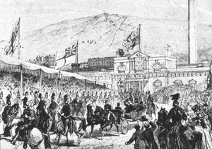 Der erste Besuch des Prinzen von Wales in den Kolonien, 1860