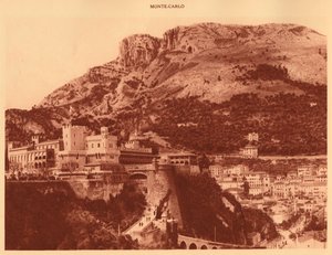 Der Fürstenpalast und La Condamine, Monte Carlo, 1930