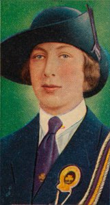 Die Prinzessin Royal, Präsidentin der Pfadfinderinnenvereinigung, 1935 von Unbekannt