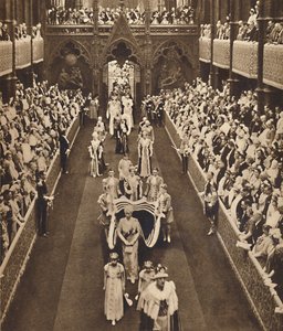 Die Prozession der Königinmutter, 12. Mai 1937