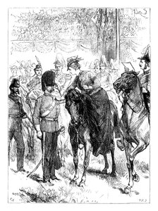 Die Königin verteilt die Victoria-Kreuze im Hyde Park, London