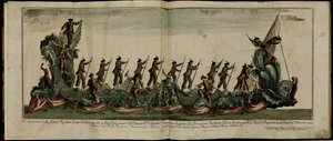 Die Regatta in Venedig zu Ehren von Prinz Edward 1739-1767, Herzog von York, am 4. Juni 1764, ca. 1764 von Unbekannt