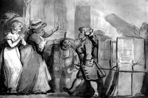 Die Rückkehr von St. James nach der Ehrung des Ritterschlags, 1792 von Unbekannt
