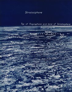 Die Rundheit der Erde aus der Stratosphäre, 1935 von Unbekannt