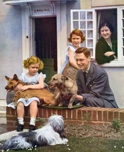 Die königliche Familie in Windsor von Unbekannt