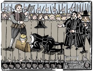 Das königliche Martyrium, aus einer Ballade von 1648