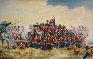 Die Royal Scots. Der Platz bei Quatre Bras, 1815, 1939