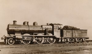Der S.R. Mogul Typ der gemischten Verkehrslokomotive, frühes 20. Jahrhundert