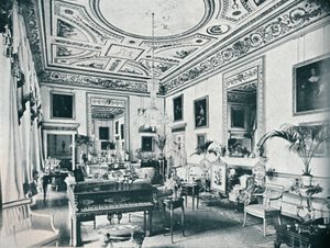 Der Salon, Avington von Unbekannt