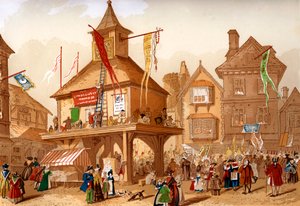 Das Shakespeare-Jubiläum in Stratford-upon-Avon, ca. 1850