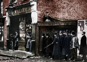 Die Belagerung der Sidney Street, Whitechapel, London