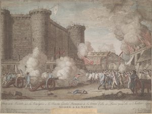 Der Sturm auf die Bastille am 14. Juli 1789, 1789