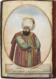 Der Sultan Osman I, frühes 19. Jahrhundert