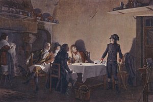 Das Abendessen von Beaucaire von Unbekannt