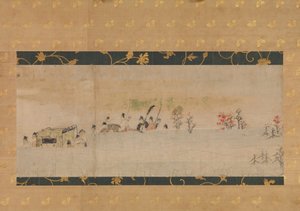 Die Geschichte von Sumiyoshi Sumiyoshi monogatari emaki, spätes 13. Jahrhundert von Unbekannt