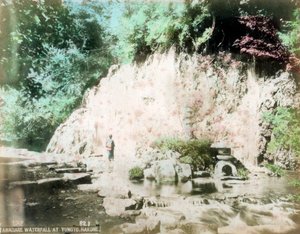 Die Tamadare-Fälle, Yumoto, Hakone, Japan von Unbekannt