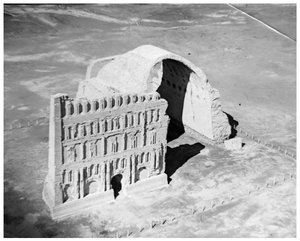 Der Taq-i Kisra aus der Luft, Ktesiphon, Irak, 1926