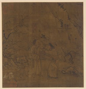 Der tränenreiche Abschied von Su Wu und Li Ling, Ming-Dynastie, 1368-1644