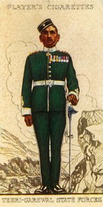 Die Tehri-Garhwal-Streitkräfte, 1936 von Unbekannt