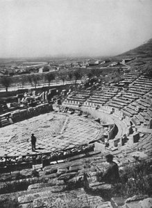 Das Theater des Dionysos am Südhang der Akropolis, 1913 von Unbekannt