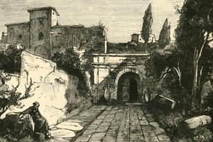 Das Grab der Scipios in Rom