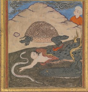 Die Schildkröte, Folio aus einem 