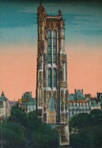 Der Tour Saint-Jacques, Paris, um 1920