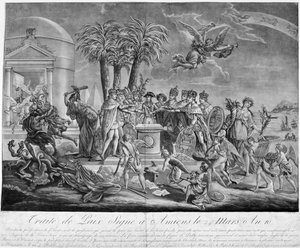Der Vertrag von Amiens, 25. März 1802, 19. Jahrhundert von Unbekannt