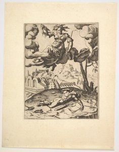 Der Triumph der Keuschheit aus Die Triumphe des Petrarca von Unbekannt