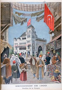Der türkische Pavillon auf der Weltausstellung 1900, Paris, 1900 von Unbekannt