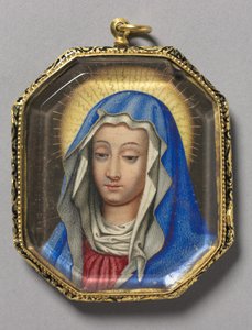 Die Jungfrau und St. Franziskus mit dem Christkind, ca. 1660 von Unbekannt