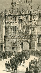 Die Besucher werden dem Dekan vorgestellt: Koloniale und indische Besucher in Canterbury, 1886