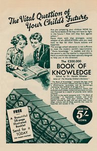 Die vitale Frage der Zukunft Ihres Kindes - Das Buch des Wissens, 1935