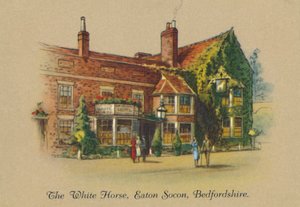 Das Weiße Pferd, Eaton Socon, Bedfordshire von Unbekannt