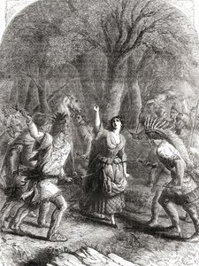 Die Entführung und spätere Ermordung von Jennie alias Jane McCrea durch Indianer im Jahr 1777 während des Amerikanischen Unabhängigkeitskrieges von Unbekannt