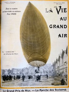 Das Luftschiff von Pierre und Paul Lebaudy, Frankreich, 1903