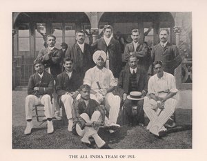 Das All-India Cricket-Team von 1911-1912 von Unbekannt