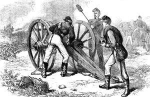 Die Schlacht von Chancellorsville, Virginia, Amerikanischer Bürgerkrieg, 1863