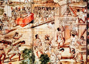 Der Bau von Mexiko-Stadt, 16. Jahrhundert