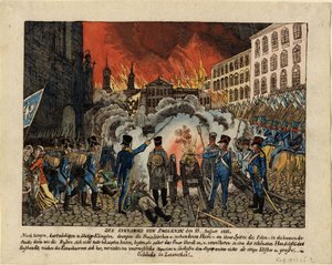 Die Eroberung von Smolensk am 18. August 1812, 1812 von Unbekannt