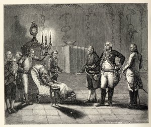 Der Tod von Friedrich II. am 17. August 1786