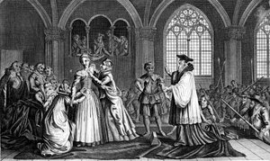 Die Hinrichtung von Maria Stuart, Königin von Schottland, 1587, 18. Jahrhundert