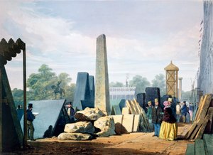 Das Äußere, Große Ausstellung, Hyde Park, London, 1851 von Unbekannt