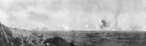 Die Frontlinie um die Aisne, Frankreich, Erster Weltkrieg, 1914, 1926 von Unbekannt