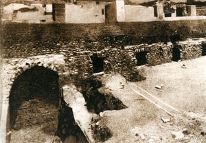 Die große Terrasse auf dem Criptoportico, Pompeji, Italien, ca. 1900er von Unbekannt